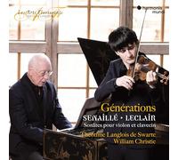Théotime Langlois De Swarte – Generations: Sonatas for Violin & Harps – CD – Harmonia Mundi
