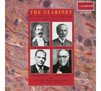 Compilation - La Clarinette Vol. 1 - Enregistrements Historiques