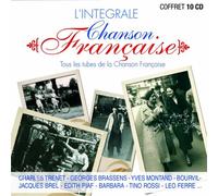 Compilation - L'Integrale Chanson Francaise (Coffret 10 CD)
