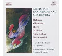Compilation - Oeuvres pour saxophone et Orchestre - Debussy, Milhaud, Glazounov ...