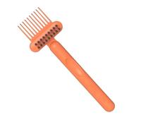 COMPITO CHILED - Herramienta de limpieza de cepillo para el cabello | Rastrillo para el cepillo de pelo | Removedor de pelusa 2 en 1, suministros de viaje para viajes, hogar, salón, tienda