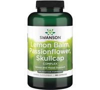 Complejo de bálsamo de limón, pasiflora y escutelaria - 180 cápsulas