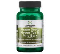 Complejo de semillas de uva, té verde y corteza de pino - 60 cápsulas