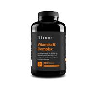 Complejo de Vitaminas B con Vitaminas B1, B2, B3, B5, B6, Biotina, Ácido Fólico, B12, C y E - 200 Cápsulas blandas Zenement