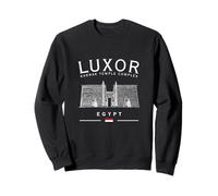 Complejo del Templo de Luxor Karnak Arqueología de la Bandera del Antiguo Egipto Sudadera
