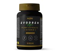 Complejo Extractos Herbales Evodren de HSN | 120 Cápsulas Vegetales Té Verde, Garcinia Cambogia, Cola de Caballo, Diente de León (ALTO contenido en Vitamina C) | No-GMO, Vegano, Sin Gluten
