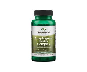 Complejo Herbal Adaptogénico 60 Cápsulas Swanson Health Products
