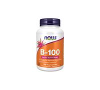 Complejo vitamínico B-100 mg 100 cápsulas vegetales Now Foods