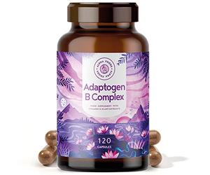 Complejo Vitamínico B adaptogénico, con Extrafolate-S® - Gestión del estrés con 5 adaptógenos - 120 cápsulas