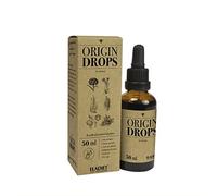 Complemento Alimenticio con Extractos Hidroalcohólicos - Origin Drops - 50 ml - Ayuda a Controlar tu Peso y a Prevenir la Retención de Líquidos - Incluye una Botella de Cristal - Eladiet