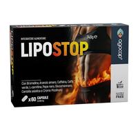 Complemento Alimenticio con Glucomanano, L-Carnitina, Bromelina, Naranja Amarga, Cafeína, Café Verde, Pimienta Negra, Centella Asiática y Cromo. 60 Cápsulas | LIPOSTOP, Agocap
