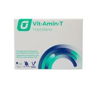 Recuperat-ion - Complemento Alimenticio Vegano Vitamin-T Triptofano, Indicado para decaimiento, ansiedad, estrés, post vacacional, astenia primaveral, Fórmula Natural para Mejorar el Estado de Ánimo