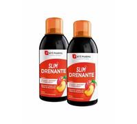 Complemento Alimenticio Forté Pharma Slim Drenante 500 ml Melocotón 2 Unidades