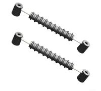 Complemento perfecto para cualquier sala de juegos, 2 piezas de futbolín negro resistente para contador de puntuaciones, accesorios disponibles ahora