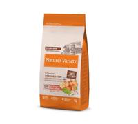 COMPLEMENTOS PARA AVES - Pack Ahorro 2 Sacos de pienso para Gatos esterilizados Natures Variety Selected con salmón Noruego,
