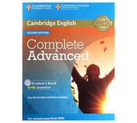 Complete Advanced Student's Book with Answers with CD-ROM Second Edition (CAMBRIDGE)