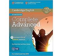 Complete Advanced Student's Book without Answers with CD-ROM Second Edition - 9781107631069 (CAMBRIDGE)