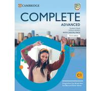 Complete Advanced Third edition. Student's Book without Answers with Digital Pack (2023)