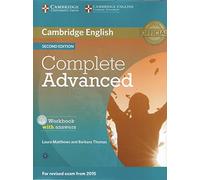 Complete Advanced Workbook with answers with Audio CD 2nd Edition