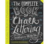 El libro completo de lettering con tiza – Crea y desarrolla tu propio estilo – Incluye 3 pizarras