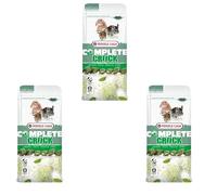 Complete Crock Hierbas | Snack para Conejos y roedores | 3 x 50 g | Versele-Laga | Complemento alimenticio | Para la ración diaria | Relleno de hierbas | Paquete de 3