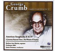 Complete Crumb Edition volume 13 by George Crumb, Barbara Ann Martin, Orchestra 2001, James reeman (2008-11-11)