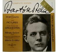 COMPLETE EDITION<>BELA BARTOK: TWO PORTRAITS, OP. 5 ~ TWO PICTURES, OP. 10 ~ FOUR PIECES FOR ORCHESTRA, OP. 12 ~ HUNGAROTON LPX 1302 - 54.5 min. ~ SMOKE FREE ENVIRONMENT