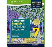 Complete English for Cambridge Secondary 1. Student's Book 7: Cambridge Checkpoint and beyond: Vol. 7