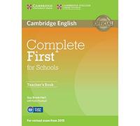 Complete First for Schools Teacher's Book (CAMBRIDGE)