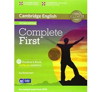 Complete First Student's Pack (Student's Book without Answers with CD-ROM: Book and Workbook Without Answers (CAMBRIDGE)