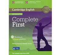 Complete First Workbook without Answers with Audio CD Second Edition (CAMBRIDGE)