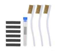 Complete for for 3D Printer Maintenance Kit Nozzle Cleaning Needles and Silicone Brushes for Effective Performance