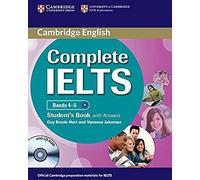 Complete IELTS Bands 4-5 Student's Book with Answers with CD-ROM (CAMBRIDGE)