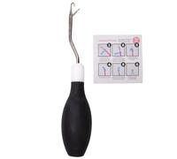 Complete Latch Hook Craft Kit - Durable Rug Making Package, Rubber Grip Crochet Tool Collection, DIY Textile Art Supplies | Calming Leisure Activity, Tapestry Decoration Creation, Artistic Home