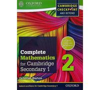 Complete Mathematics for Cambridge Lower Secondary: Student Book 2: Cambridge Checkpoint and beyond: Vol. 2 (CAIE COMPLETE MATHEMATICS)