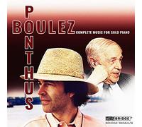 Pierre Boulez Boulez/Ponthus: Complete Music for Solo Pia (CD) (Importación USA)