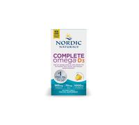 Complete Omega-D3 120 cápsulas blandas - Delicioso sabor a limón Nordic Naturals