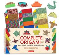 Complete Origami Kit: [Kit with 2 Origami How-to Books, 98 Papers, 30 Projects] This Easy Origami for Beginners Kit is Great for Both Kids and Adults