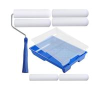 Complete Painting Kit | Foam Paint Roller Kit | Smooth Application Paint Rollers | Ergonomic Paint Roller Handles | Paint Roller Set | Wall and Furniture Painting