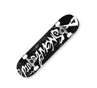 Complete Skateboard Professional Skateboard Scooter Suitable for Adult Children Double Warp Skateboarding Beginner Maple Wood 4 Wheel Scooter Brush Street Travel Board