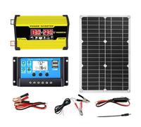 Complete Solar System - 18W 12V Solar Panel Kit With 300W Inverter