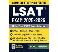 Complete Study Guide for the LSAT® Exam: 10 Practice Tests, 3000+ Questions, Weekly Study Plan, and Proven Strategies to Master the August 2024 LSAT Format and Pass on Your First Try