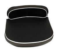 Complete Tractor Juego de Cojines de Asiento 1210-1602 Compatible con/Repuesto para Tractor Massey Ferguson - 181326M1 181324M1 Negro