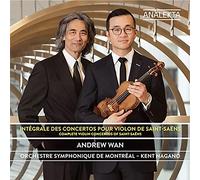 Complete Violin Concertos by KENT / WAN,ANDREW MONTREAL SYMPHONY ORCHESTRA / NAGANO (2015-10-21)