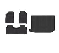 Completo Alfombrillas Coche para Jetour para T2 2025 para Traveler Alfombrillas para El Piso para Maletero Área Carga Delantera Y Trasera Almohadillas para Los Pies(Foot Mat Box Mat)