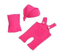 Completo conjunto de accesorios para fotos de recién nacidos con suave manta envolvente y almohada conjunto indispensable para fotos de recién nacidos para posar cómodamente