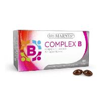 Complex B 505 mg 60 cápsulas Marnys - suplemento de vitaminas B