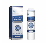 Complex Men's Nasal Inhaler,MenStick Nasal Inhaler,Natural Nasal Inhaler Stick,Restores Energy and Vitality,Natural Formula,Discomforts Nasals,Provides Everyday Comfort,for Business Travel Work (1)