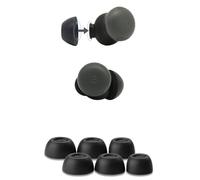 COMPLY Almohadillas de espuma para Xiaomi Flipbuds Pro, Xiaomi Buds 3 Pro y OnePlus Buds Pro (TW-700-B) | Máxima comodidad | Ajuste inquebrantable | Grandes, 3 pares