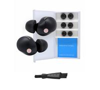 Comply Foam TrueGrip - Almohadillas de Espuma viscoelástica Auriculares Sony TrueWireless, tamaño Mediano, Color Negro, 3 Pares, Aislamiento de Ruido Superior, Mayor